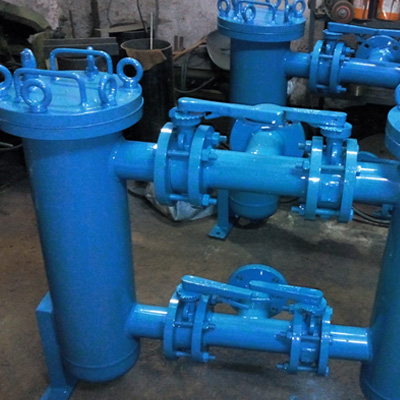 Duplex Basket Filter With Butterfly Valve